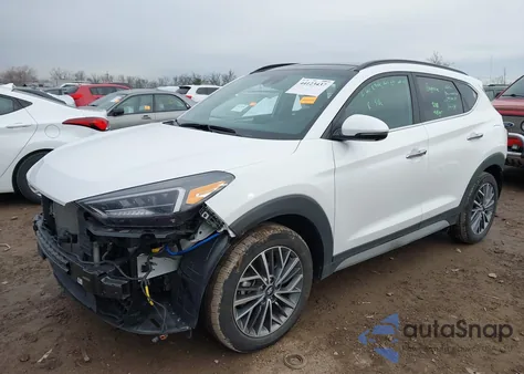 2020 Hyundai Tucson Ultimate z USA, uszkodzony, nr VIN KM8J3CAL0LU145568